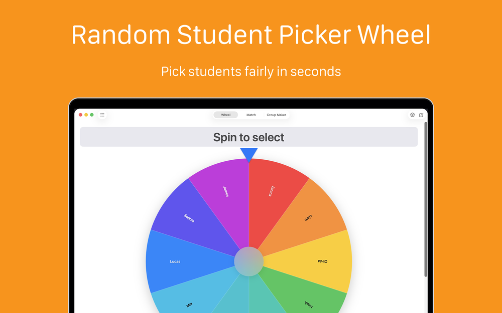 Name Wheel — Mac